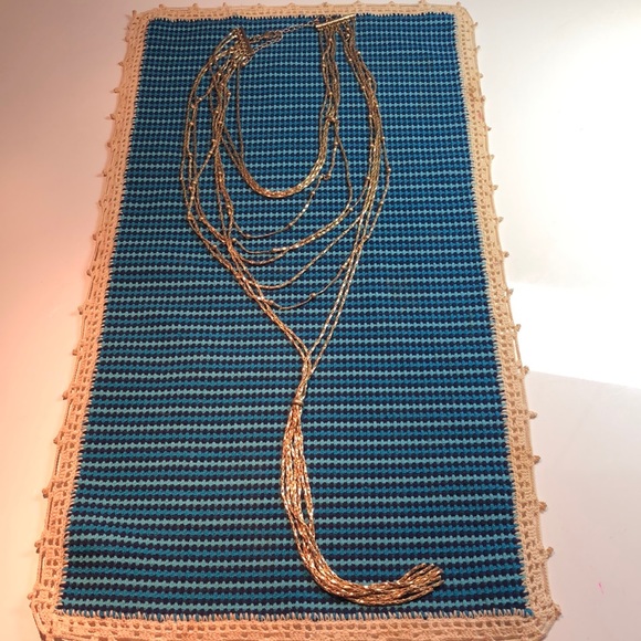Anthropologie Jewelry - Gold cascade necklace from Anthropology